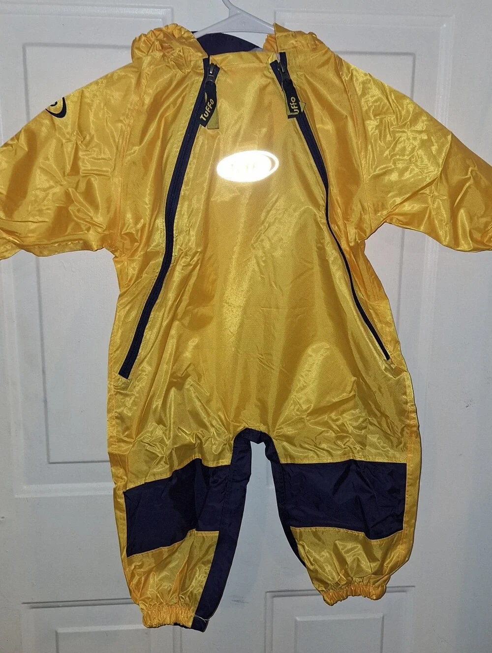 New Tuffo Rain Suit~Waterproof Coveralls~Muddy Buddy~Duel Front Zippers~18 M~2T